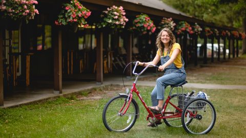 Mikelle served as camp evangelist this summer at Camp Au Sable.